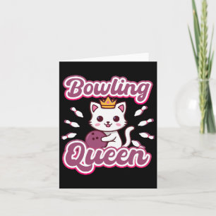 Cartão Gato de Anime Kawaii, Menina e Bonitinha da Rainha