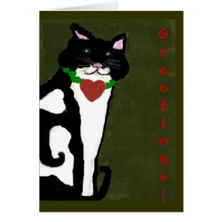 Cartão Gato de Wigglebottom