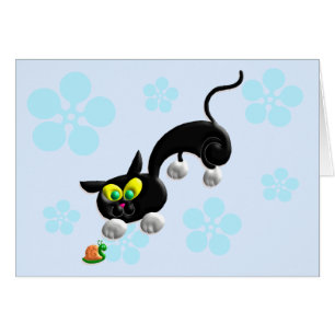 Cartão Gato do modo do ataque