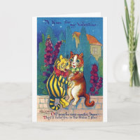 Gato dos Amantes no Dia dos Namorados, Louis Wain