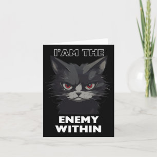 Cartão Gato Engraçado Trump Bebê Engraçado Vote Em Trump 