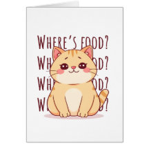 Gato Gengibre Faminto