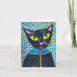 Cartão Gato Negro