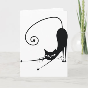Cartão Gato Negro