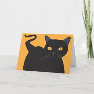 Cartão Gato Negro
