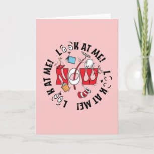 Cartão Gato no Chapéu Olhe Para Mim! Olhe Para Mim!