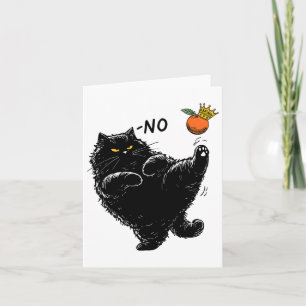 Cartão Gato Preto Sem Reis Na América Nós O Povo Políti