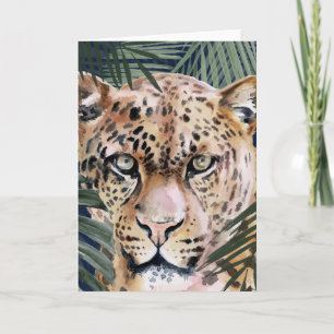 Cartão Gato Selvagem - Chita