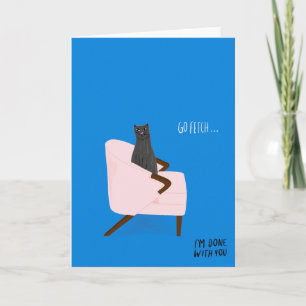 Cartão Gatos de Mod - Vá Buscar