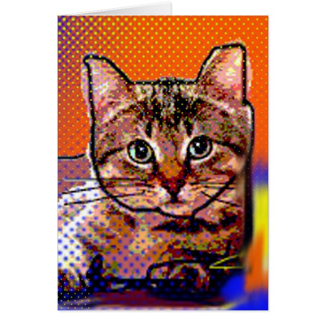 Cartão gatos pequenos (Frente)