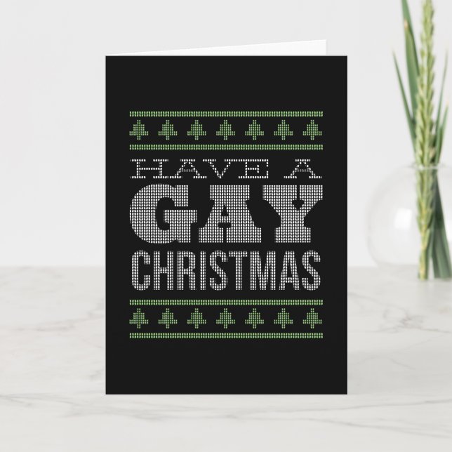 CARTÃO GAY CHRISTMAS (Frente)