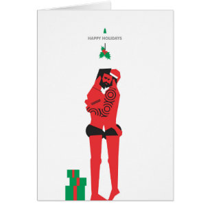 Cartão gay de feliz de natal 3