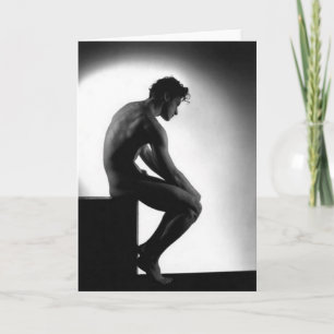 Cartão Gay do vintage