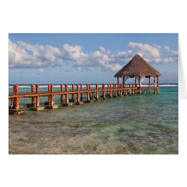 Cartão Gazebo mexicano (Frente horizontal)