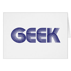 Cartão Geek