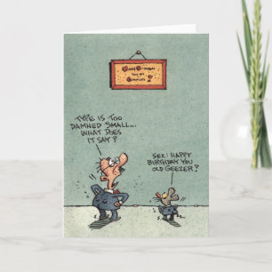 Cartão Geezer Birthday