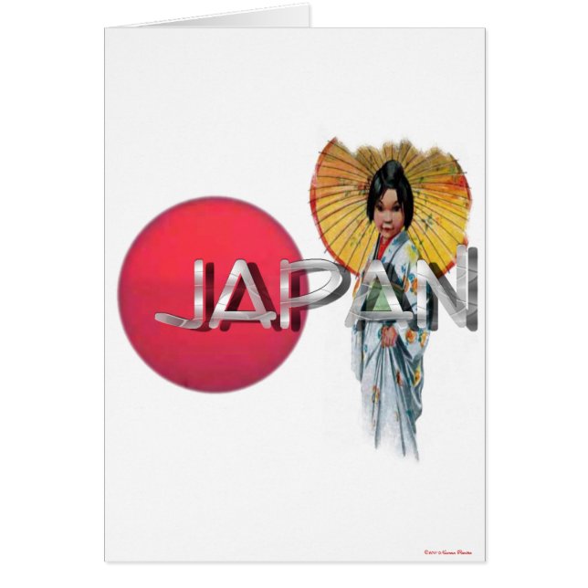 Cartão Geisha (Frente)