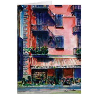 Cartão geletteria cafe