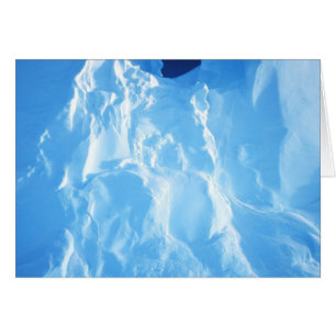Cartão Gelo Antártico