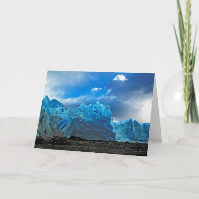 Cartão Gelo azul - Perito Moreno (Frente)