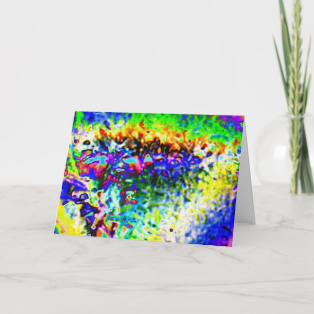 Cartão Gelo colorido (Frente)