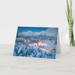 Cartão Gelo e neve Graubunden, Engadin, Suiça