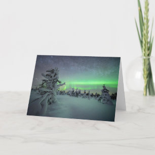 Cartão Gelo e neve Parque Nacional de Pallas-Yllastuntu