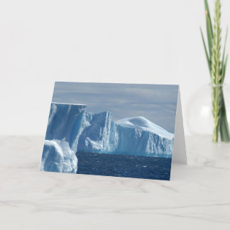 Cartão Gelo majestoso