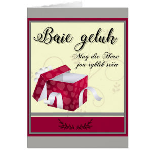 Cartão Geluk de Baie