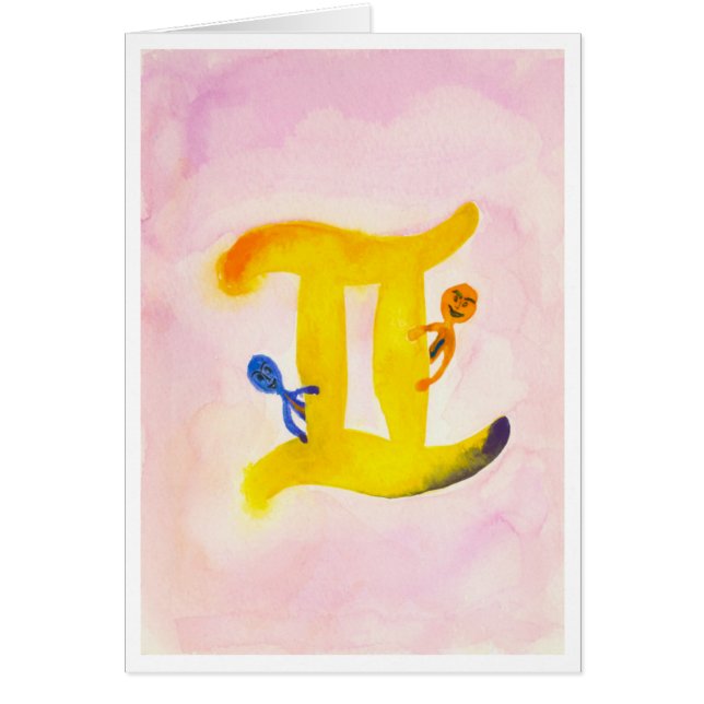 Cartão Gêmeos (Frente)