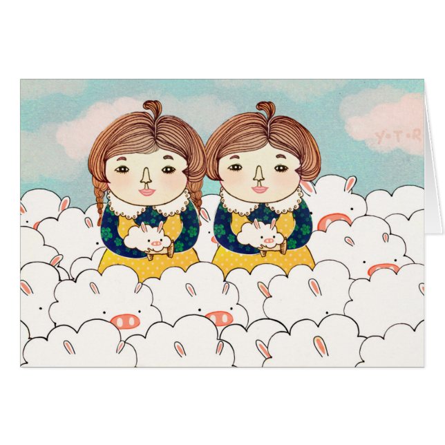 Cartão Gêmeos 2013 (Frente Horizontal)