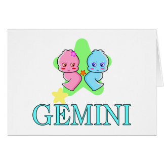 Cartão Gêmeos dos Gêmeos