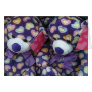 CARTÃO "GÊMEOS" DUPLA DIVERSÃO, AMOR/BEIJOS