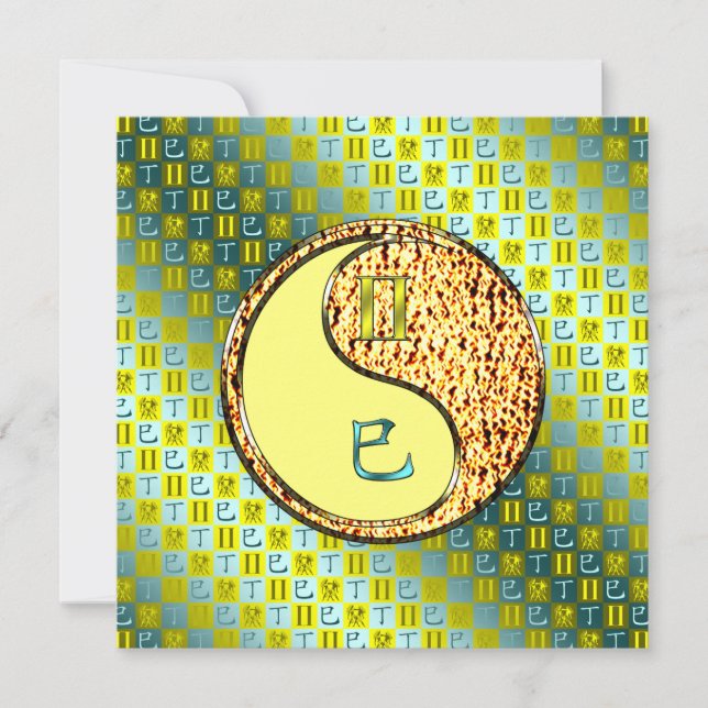 Cartão Gemini & Fire Snake (Frente)