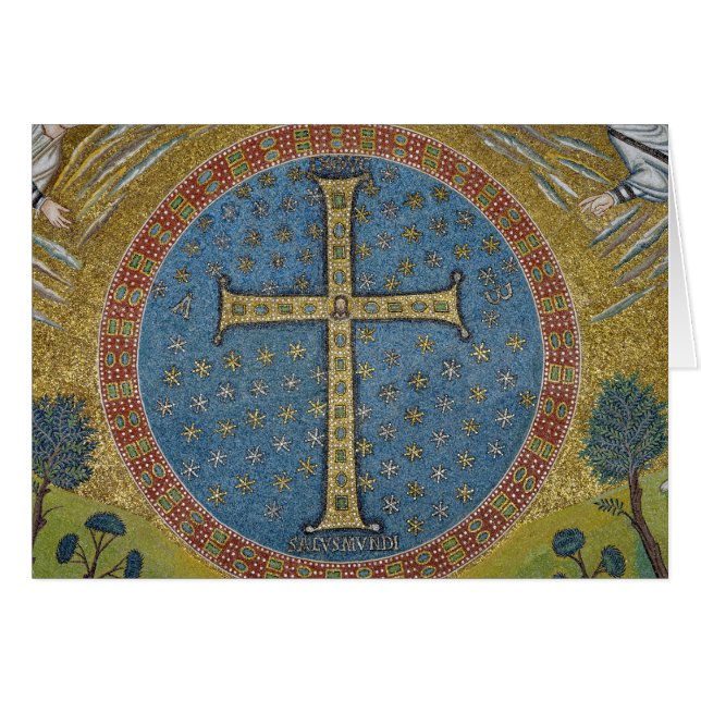 Cartão Gemmata do ponto crucial (Frente Horizontal)