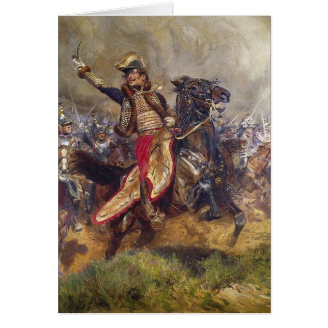 Cartão General Antoine-Charles-Louis Lasalle 1912 (Frente)