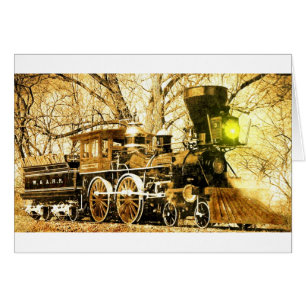 Cartão General da locomotiva de vapor