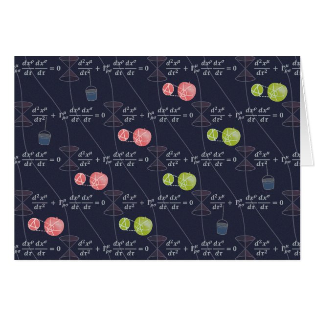 Cartão General Relativistic Universe (Frente Horizontal)