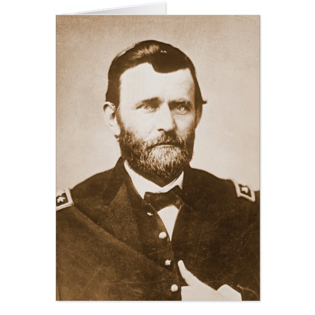 Cartão General Ulysses Grant c1865 (Frente)
