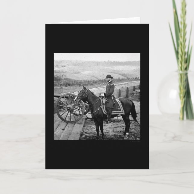 Cartão General William Tecumsah Sherman 1864 (Frente)