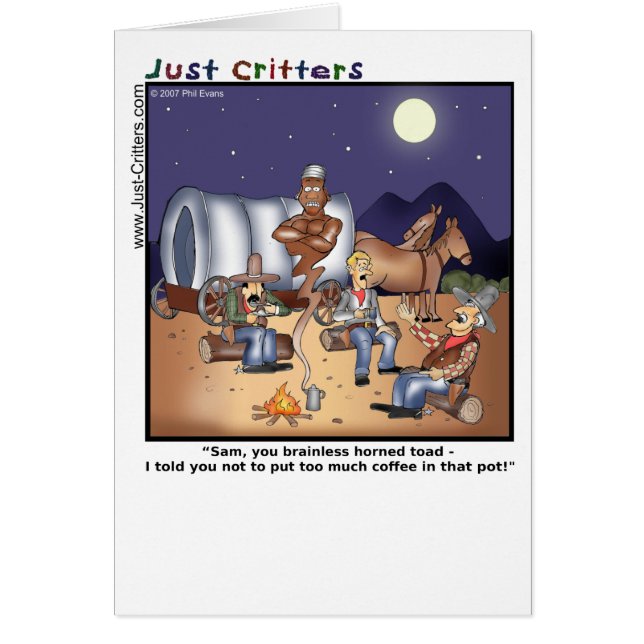 Cartão Genie Pote Café (Frente)