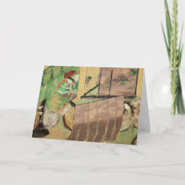 Cartão Genji Emaki Azumaya