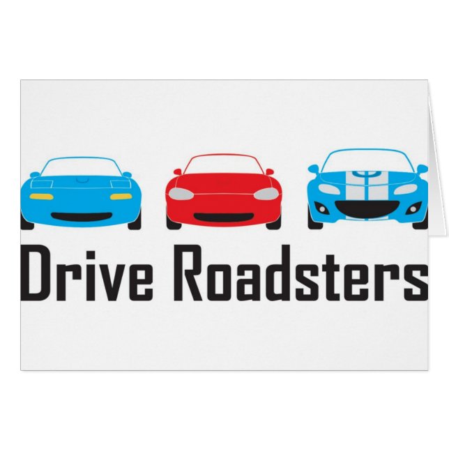 Cartão gens do miata 3 (Frente Horizontal)