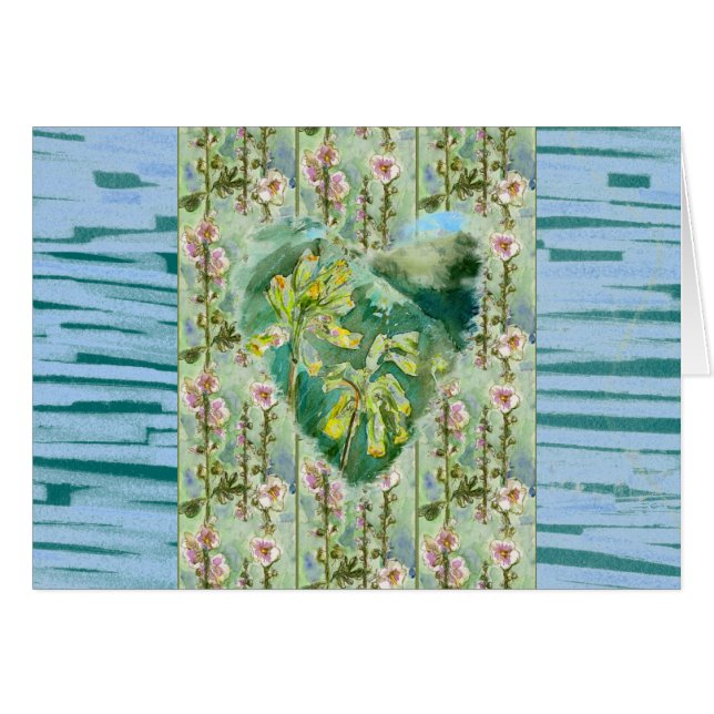 Cartão Gentle Mallow (Frente Horizontal)