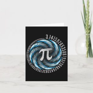 Cartão Geometria de Ilusões Ópticas Pi Matemática Stem 3.