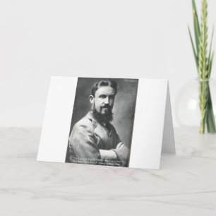 Cartão George B Shaw Quarrel/Breeding Wisdom Quote Gifts