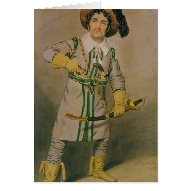 Cartão George Smith como Schampt (Frente)