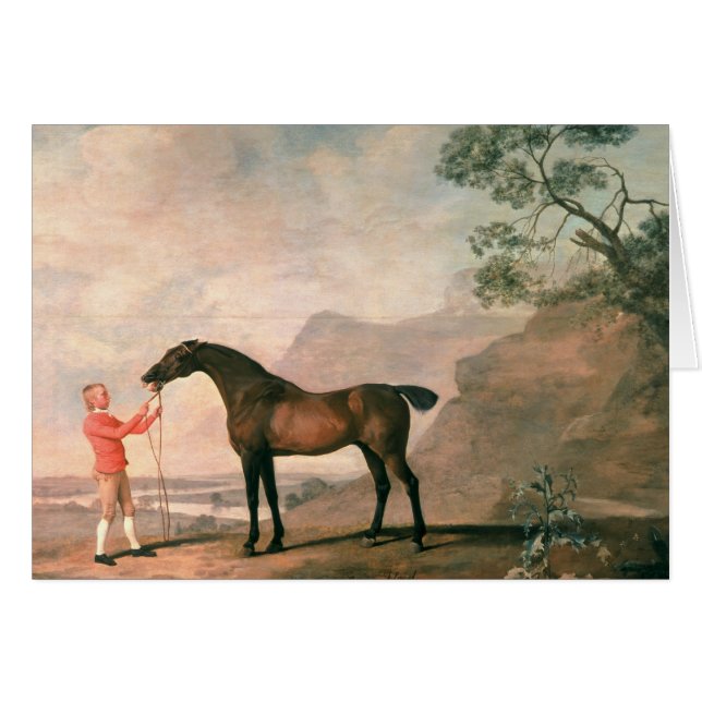 Cartão George Stubbs | Scapeflood (Frente Horizontal)