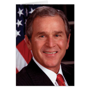 Cartão George W Bush