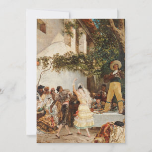 Cartão Georges Jules Victor Clairin - Os Dançarinos Espan